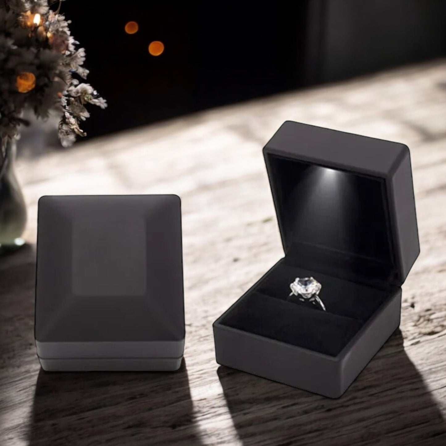 1ct Moissanite luxury ring size 6,7